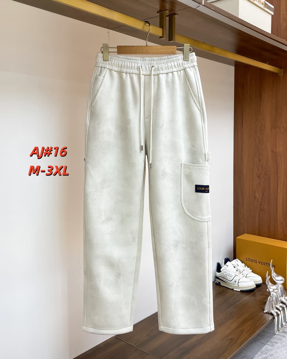 Cheap Louis Vuitton Pants for Men in 230679, $75 USD- [IB230679] - Replica Louis Vuitton Pants for Men