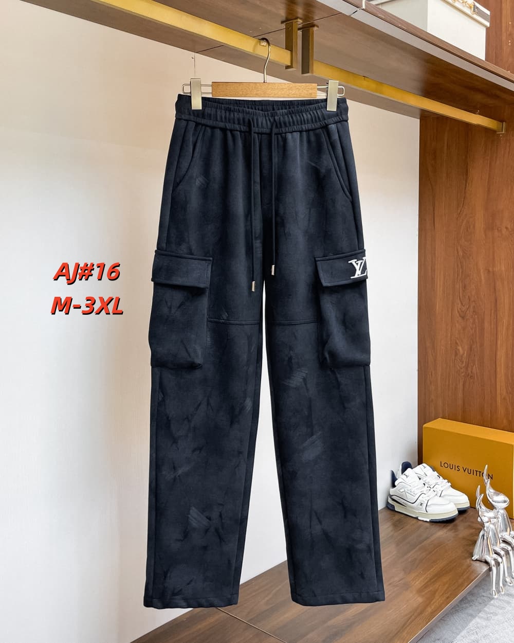 Cheap Louis Vuitton Pants for Men in 230680, $75 USD- [IB230680] - Replica Louis Vuitton Pants for Men