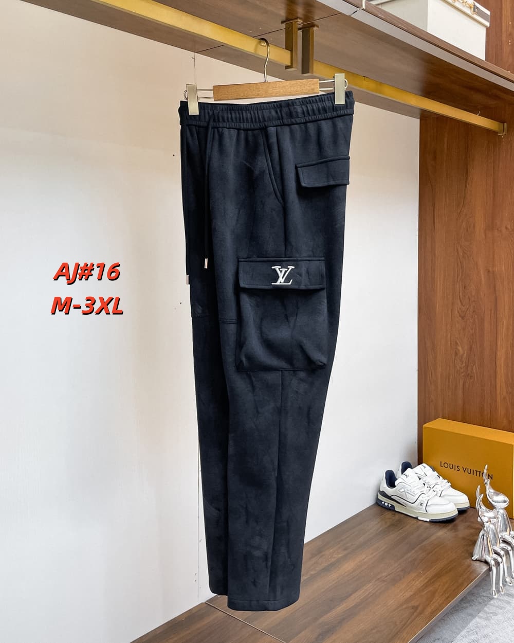 Cheap Louis Vuitton Pants for Men in 230680, $75 USD- [IB230680] - Replica Louis Vuitton Pants for Men