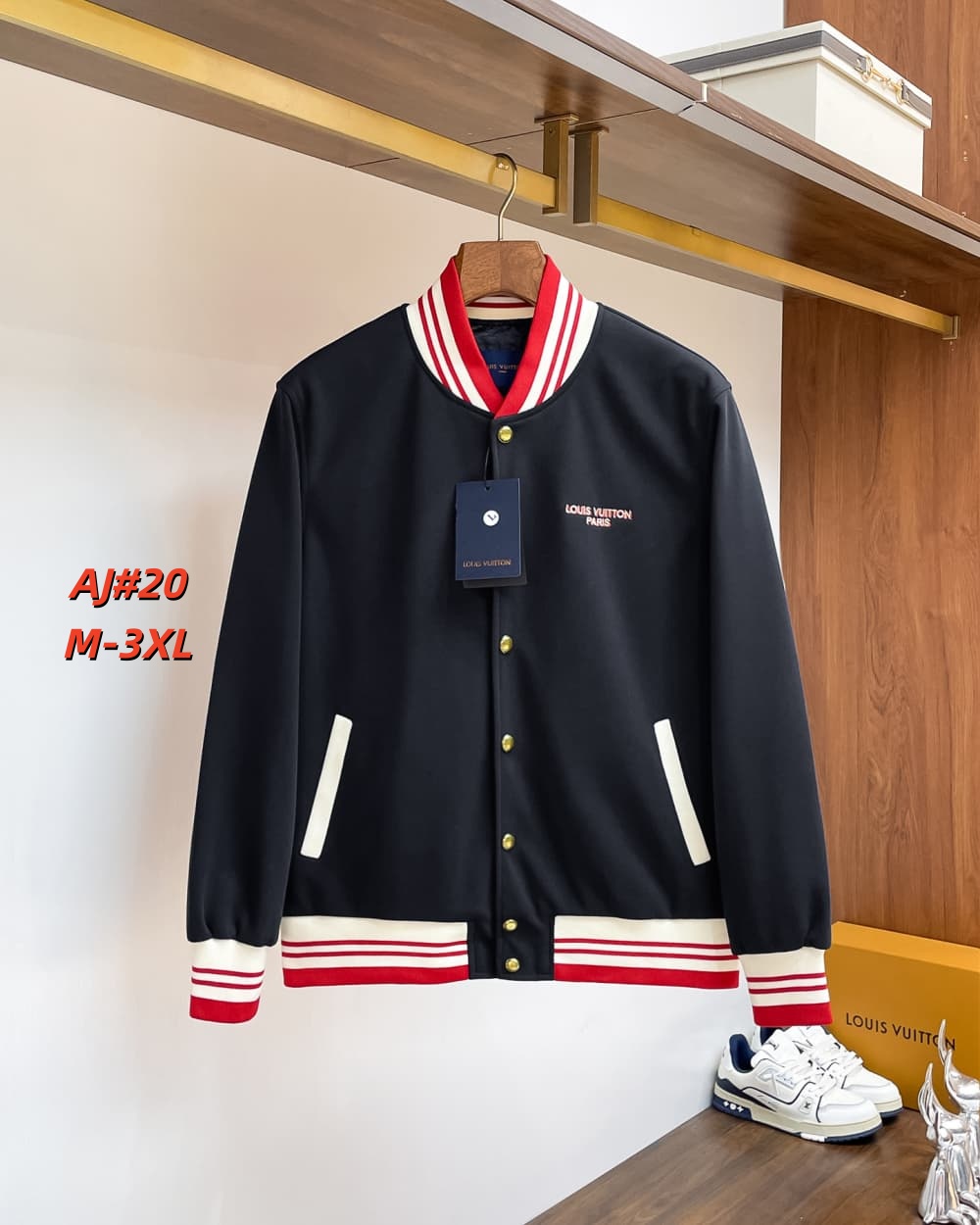 Cheap Louis Vuitton Thin Jackets For Men in 230684, $80 USD- [IB230684] - Replica Louis Vuitton Thin Jackets For Men