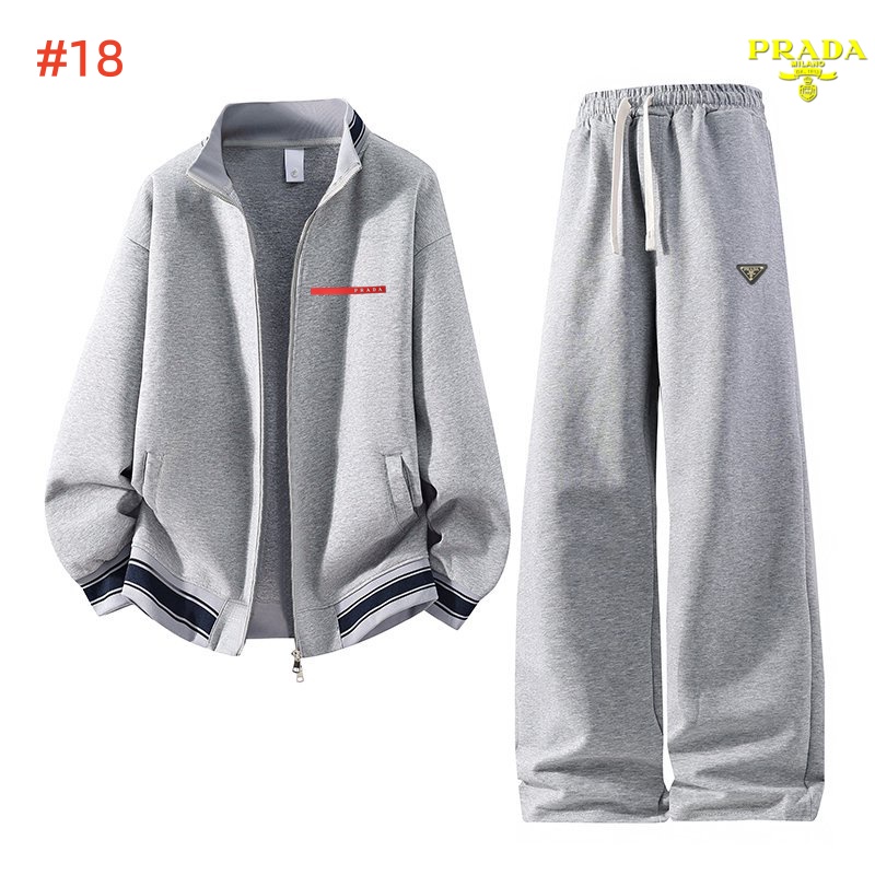 Cheap Prada Tracksuits for Men in 230687, $120 USD- [IB230687] - Replica Prada Tracksuits for Men