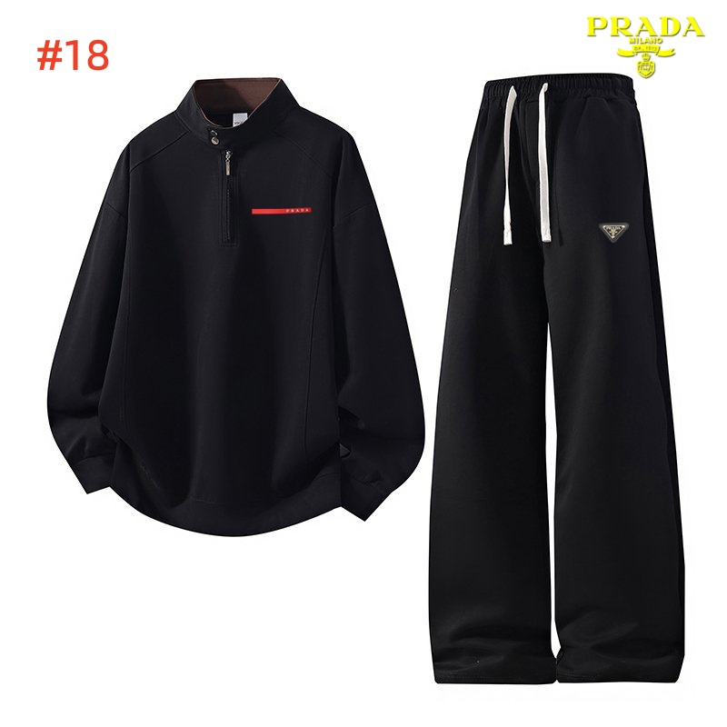Cheap Prada Tracksuits for Men in 230691, $120 USD- [IB230691] - Replica Prada Tracksuits for Men