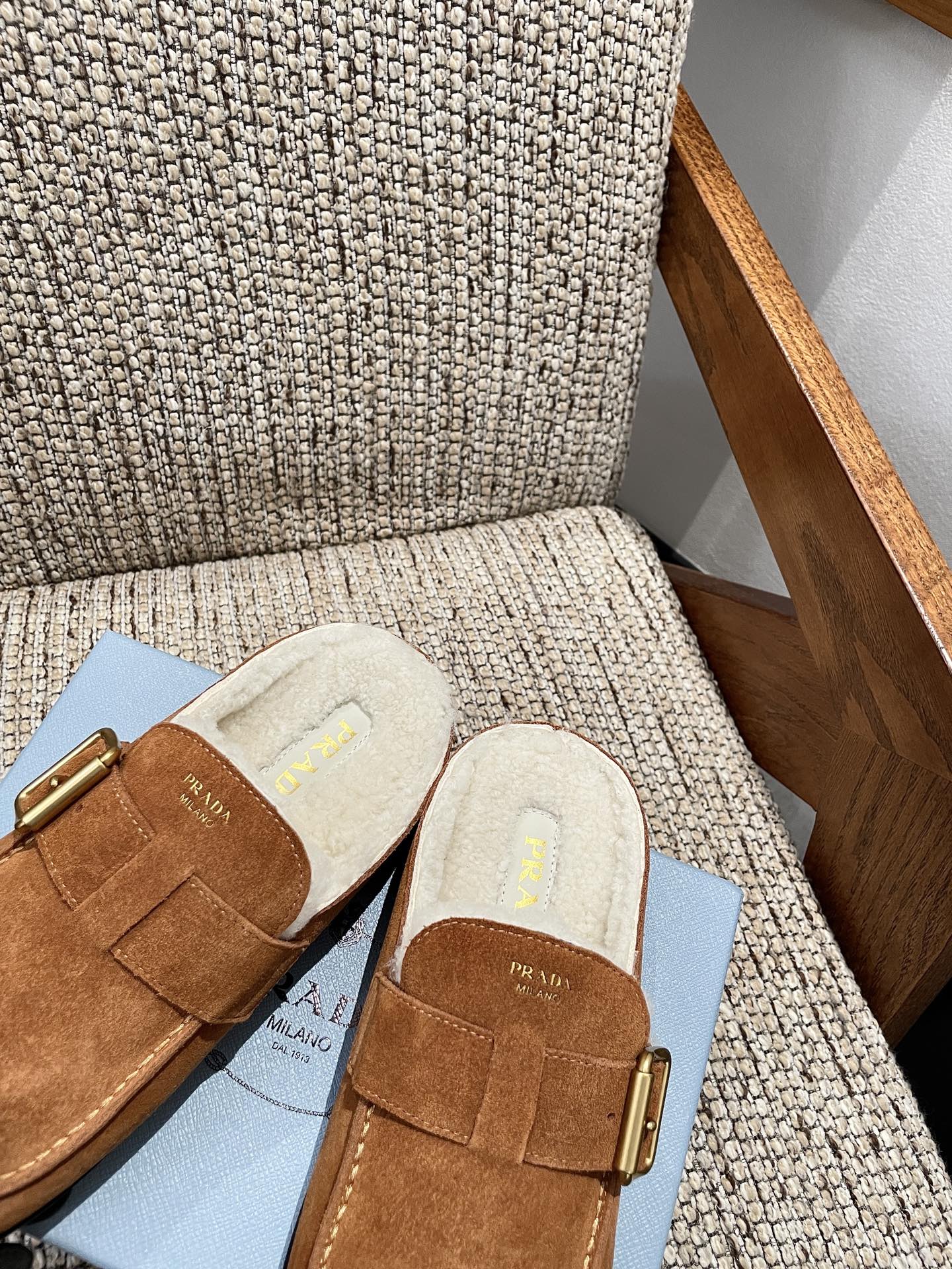Cheap Prada Slippers For Women in 230732, $110 USD- [IB230732] - Replica Prada Slippers For Women