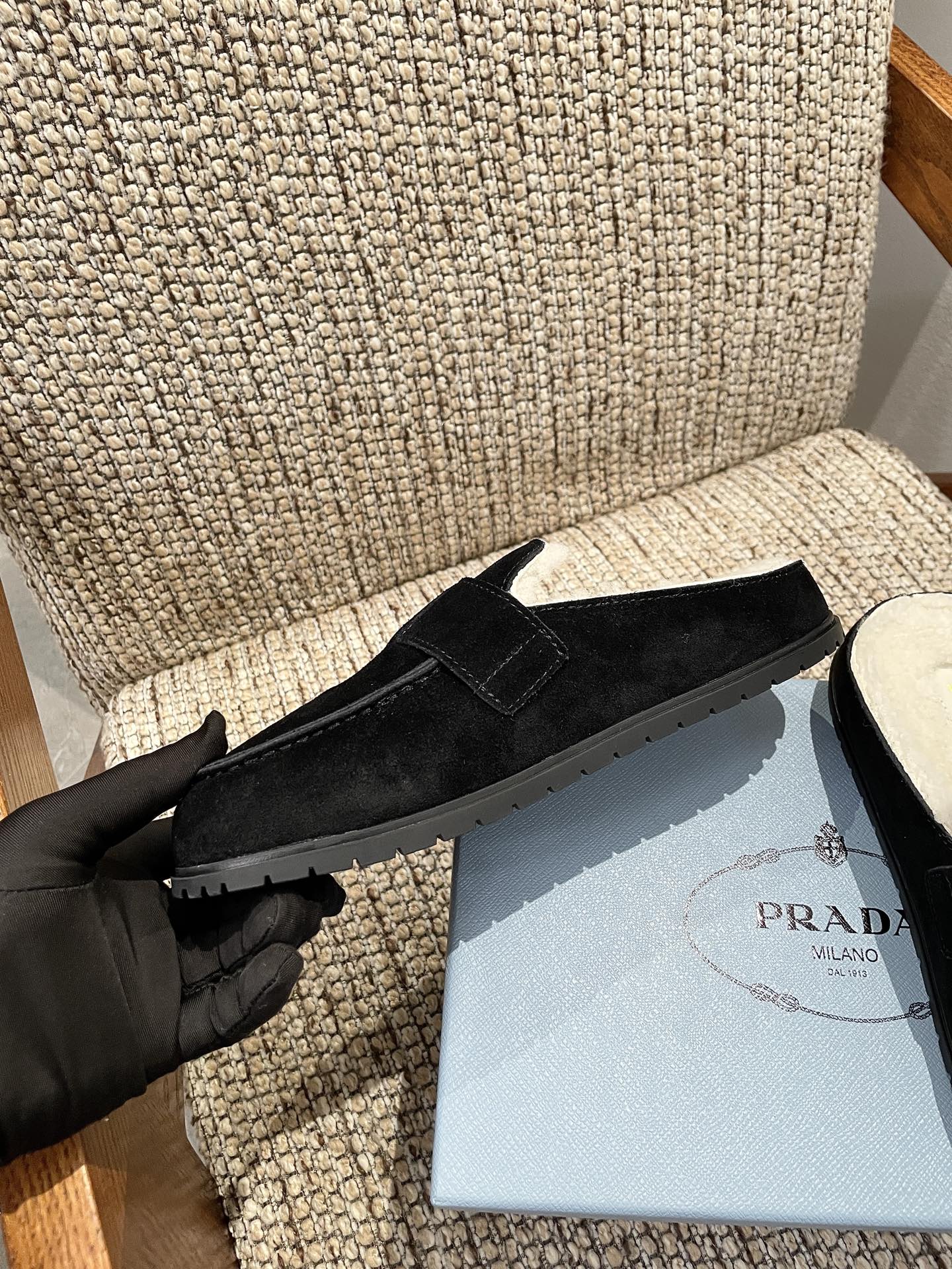Cheap Prada Slippers For Women in 230733, $110 USD- [IB230733] - Replica Prada Slippers For Women