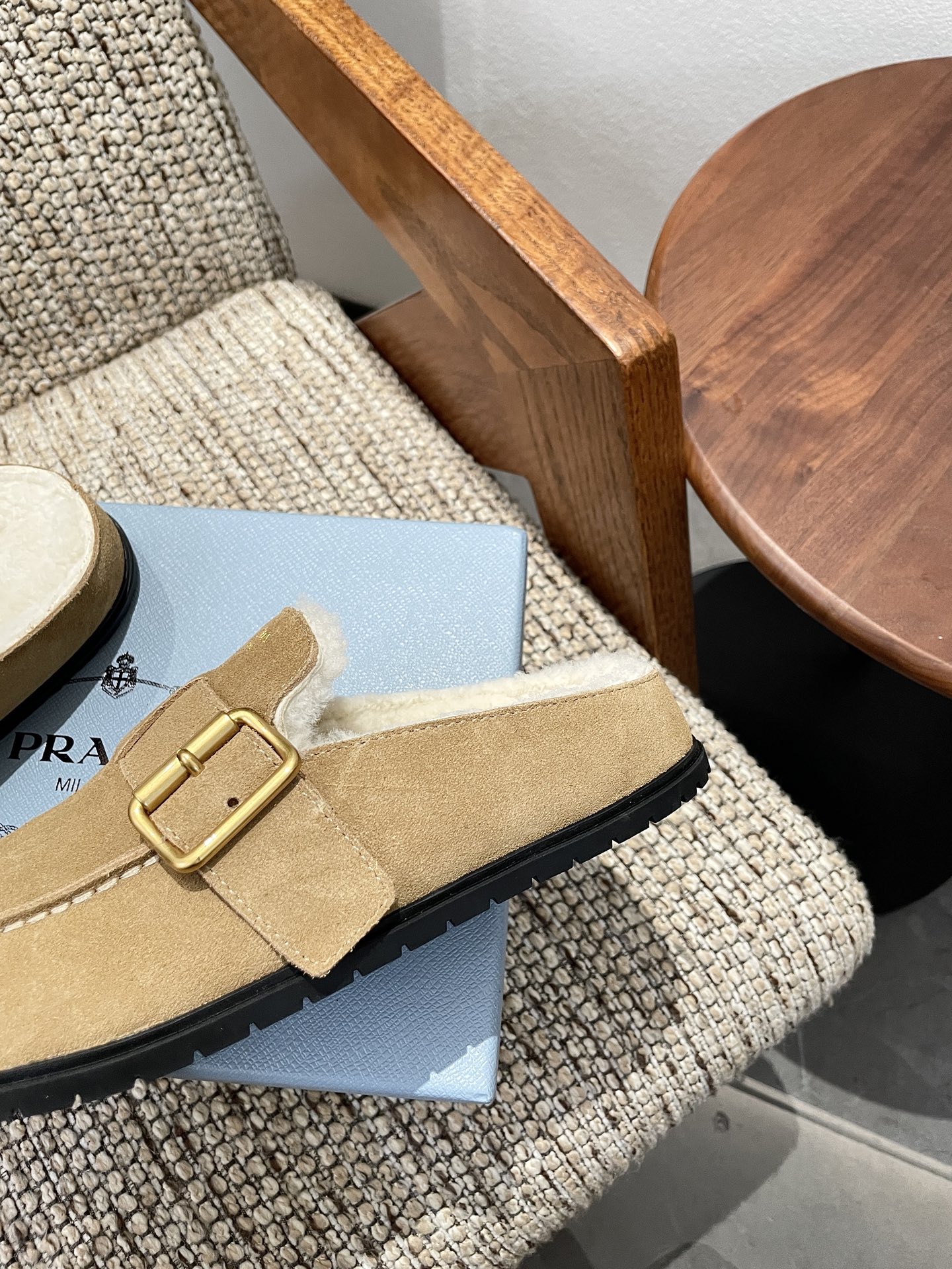 Cheap Prada Slippers For Women in 230734, $110 USD- [IB230734] - Replica Prada Slippers For Women