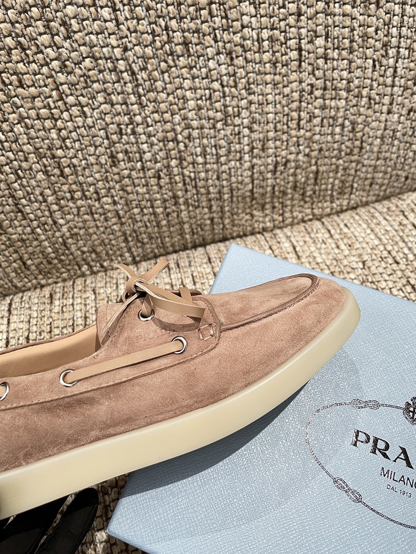 Cheap Prada Leopold shoes For Women in 230746, $80 USD- [IB230746] - Replica Prada Shoes For Women