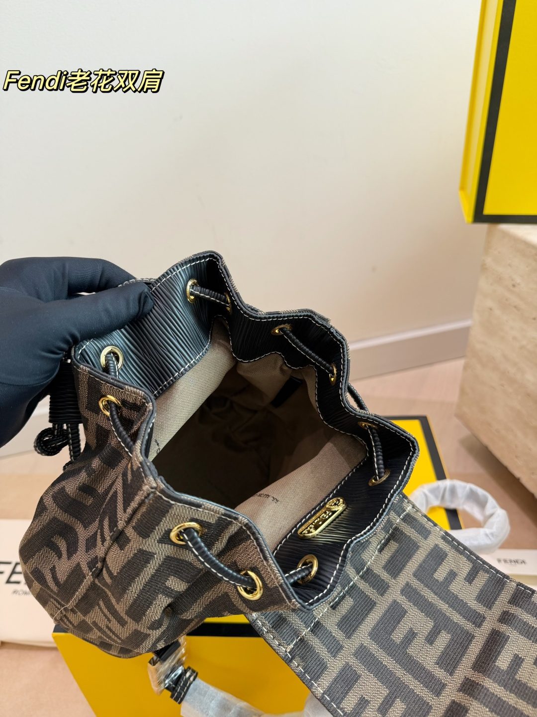 Cheap Fendi AAA+++ Backpacks in 230755, $95 USD- [IB230755] - Replica Fendi AAA+++ Backpacks