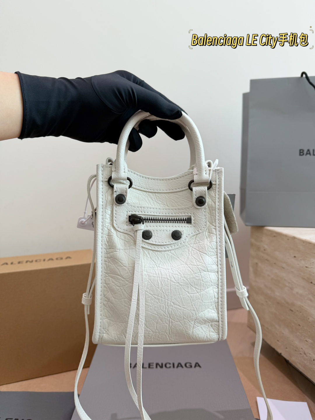 Cheap Balenciaga high quality Handbags in 230782, $80 USD- [IB230782] - Replica Balenciaga high quality Handbags