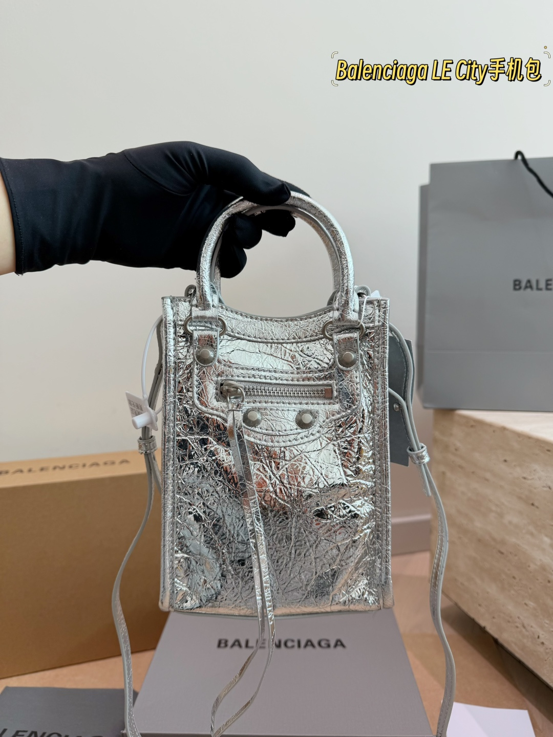 Cheap Balenciaga high quality Handbags in 230784, $80 USD- [IB230784] - Replica Balenciaga high quality Handbags
