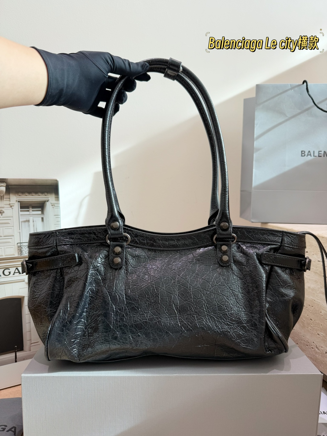 Cheap Balenciaga high quality Handbags in 230793, $135 USD- [IB230793] - Replica Balenciaga high quality Handbags