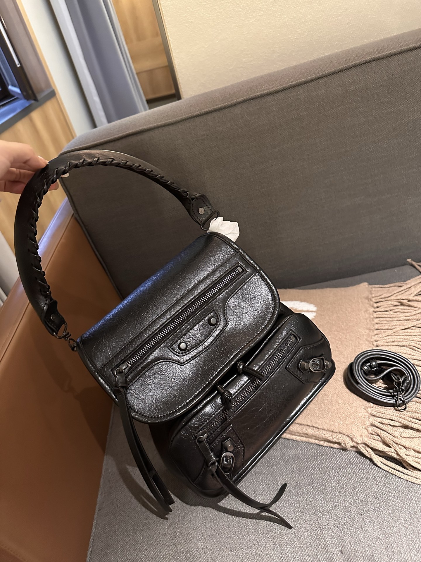 Cheap Balenciaga high quality Handbags in 230802, $110 USD- [IB230802] - Replica Balenciaga high quality Handbags