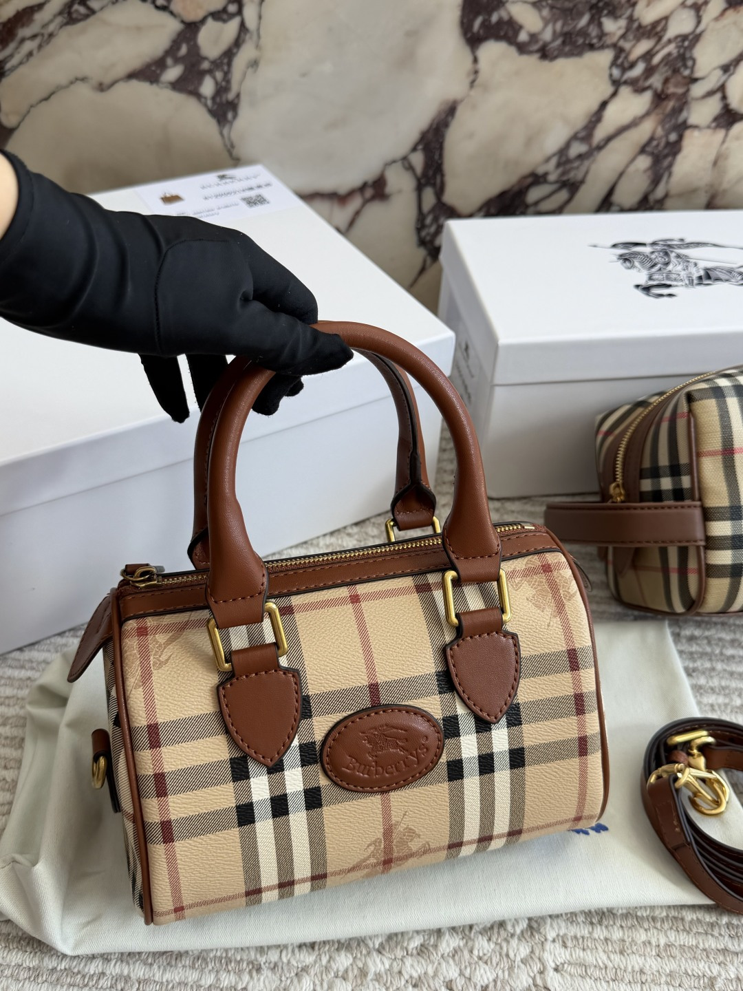 Cheap Burberry AAA Quality Handbags in 230814, $80 USD- [IB230814] - Replica Burberry AAA Quality Handbags