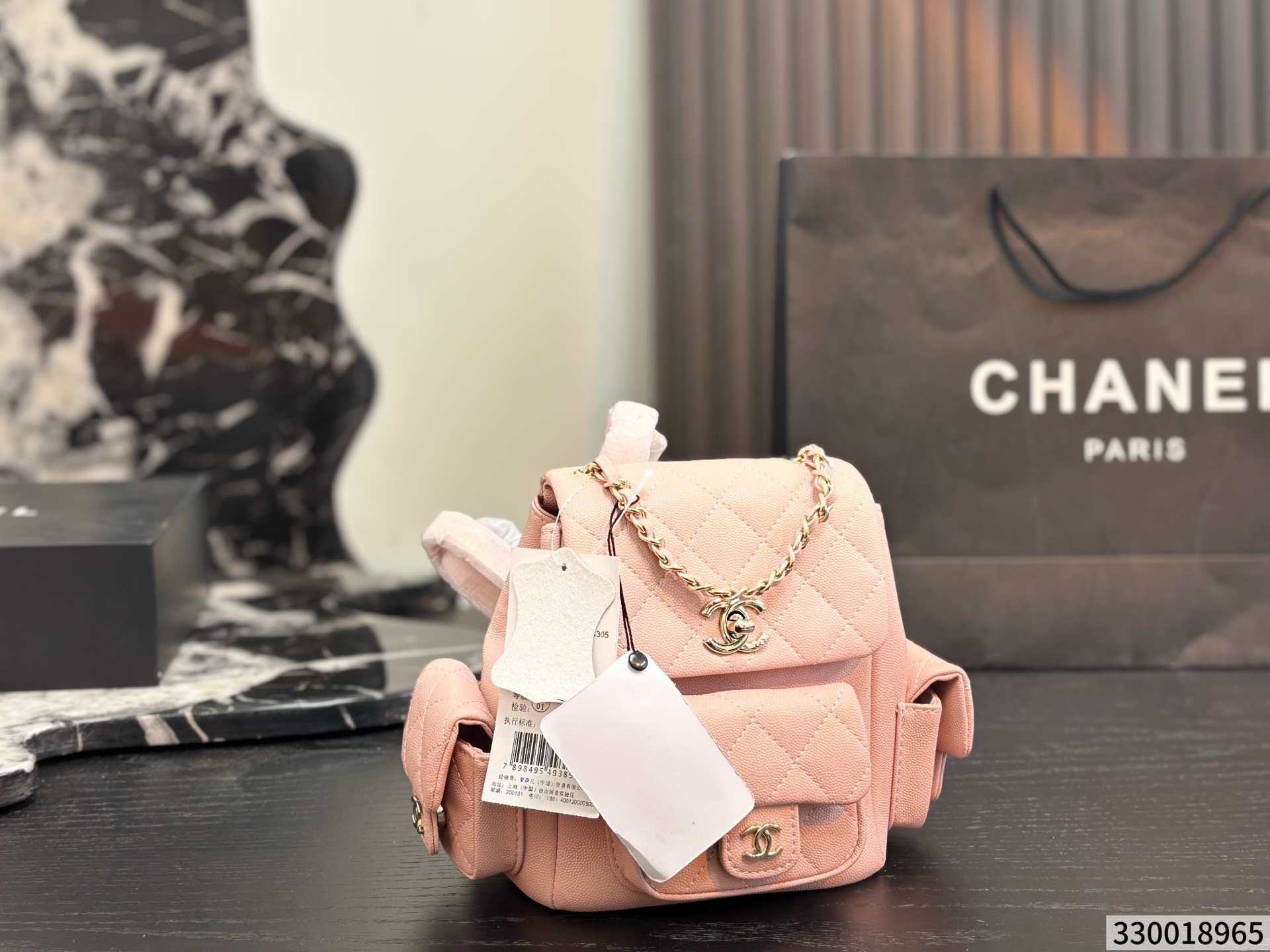 Cheap Chanel AAA quality Backpacaks in 230866, $115 USD- [IB230866] - Replica Chanel AAA quality Backpacaks