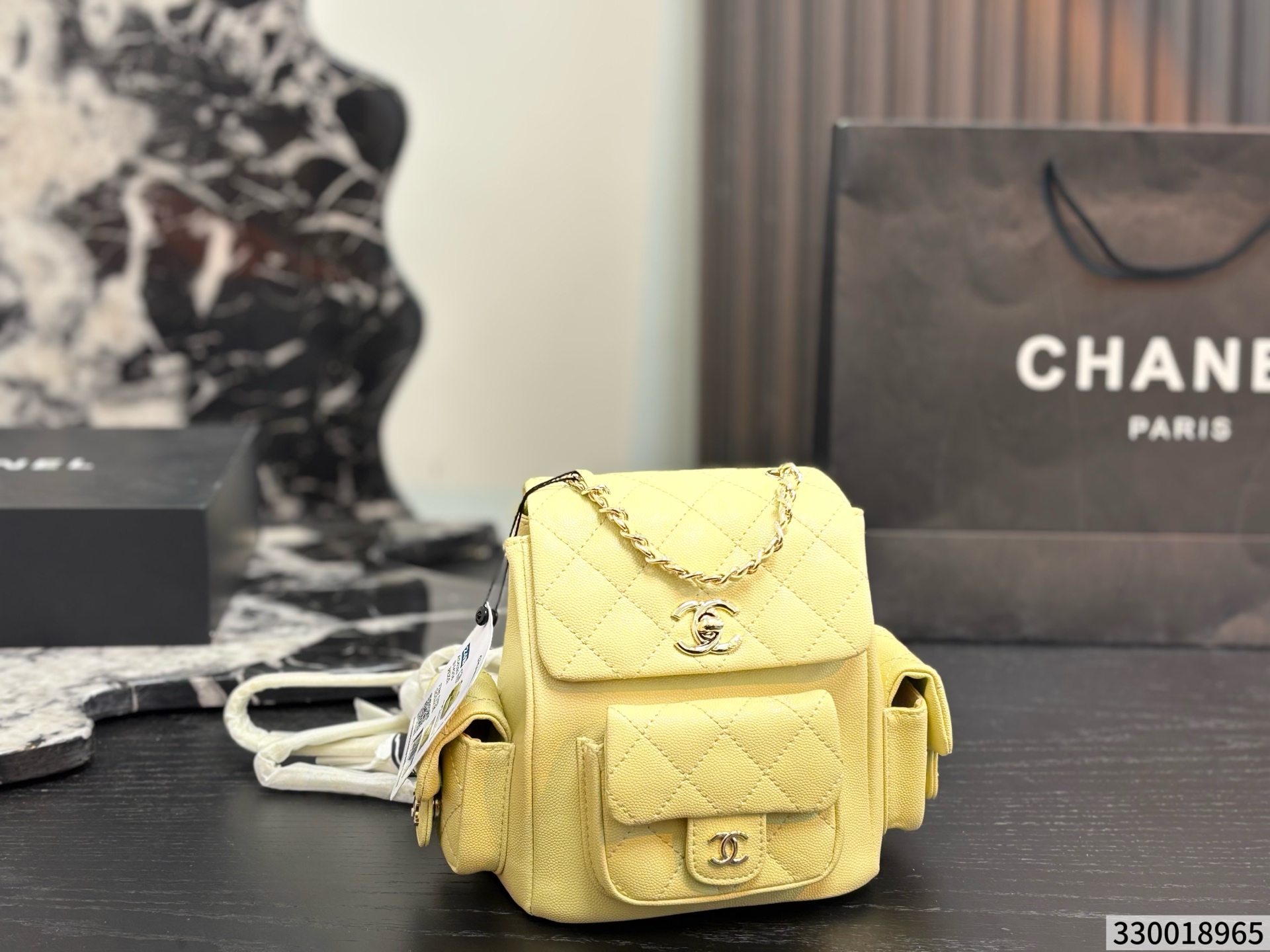 Cheap Chanel AAA quality Backpacaks in 230867, $115 USD- [IB230867] - Replica Chanel AAA quality Backpacaks