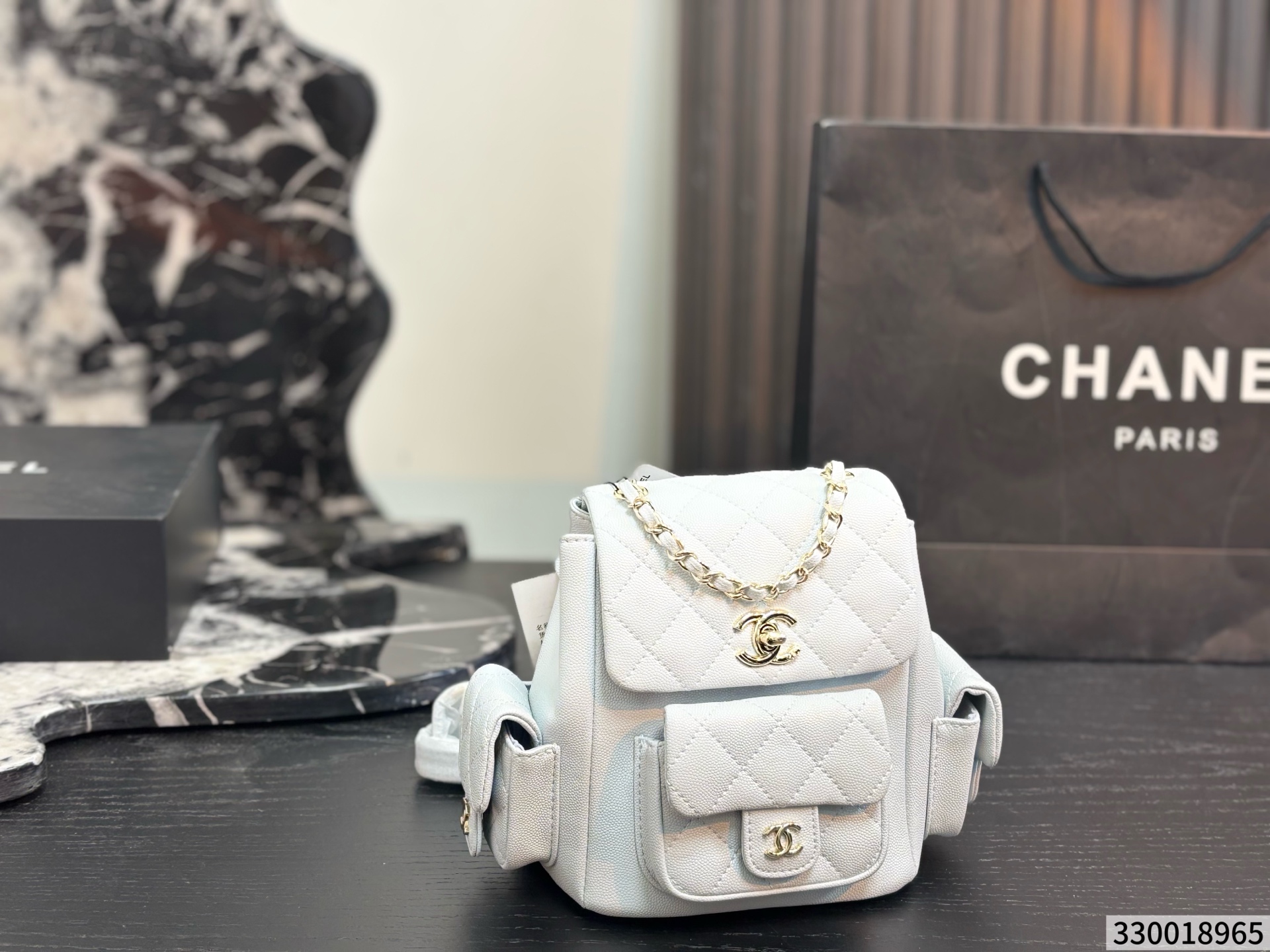 Cheap Chanel AAA quality Backpacaks in 230869, $115 USD- [IB230869] - Replica Chanel AAA quality Backpacaks