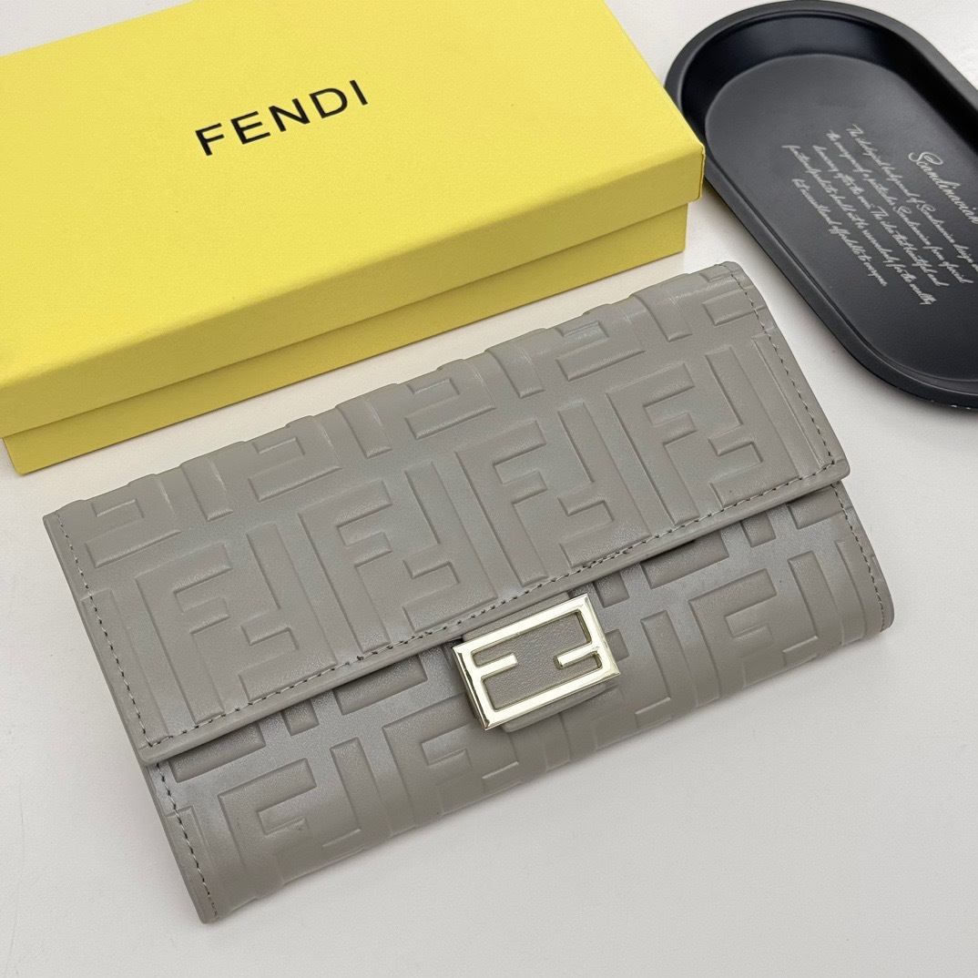 Cheap Fendi AAA Wallet in 231034, $55 USD- [IB231034] - Replica Fendi AAA Wallet