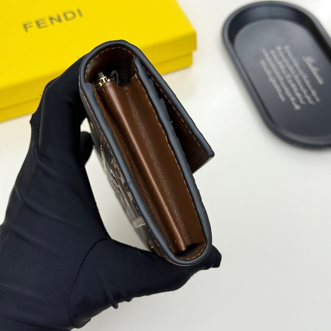 Cheap Fendi AAA Wallet in 231035, $55 USD- [IB231035] - Replica Fendi AAA Wallet