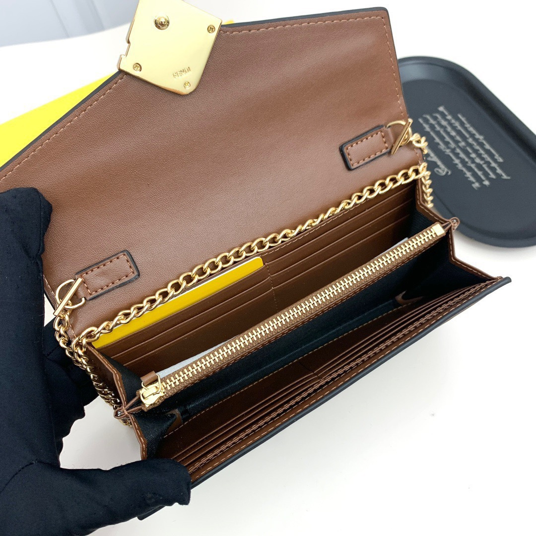 Cheap Fendi AAA Wallet in 231052, $50 USD- [IB231052] - Replica Fendi AAA Wallet