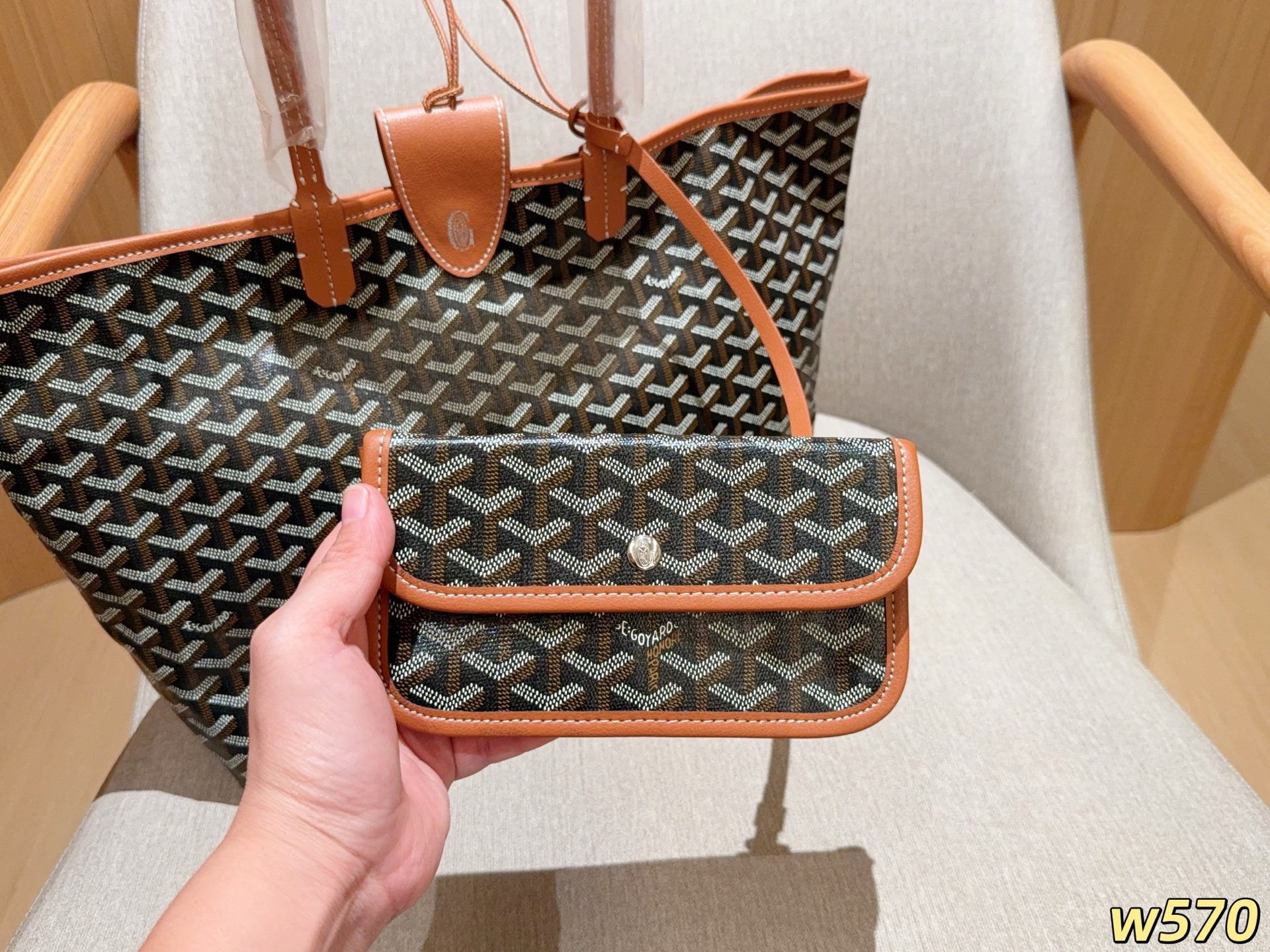 Cheap Goyard AAA quality Bags in 231072, $60 USD- [IB231072] - Replica Goyard AAA quality Bags