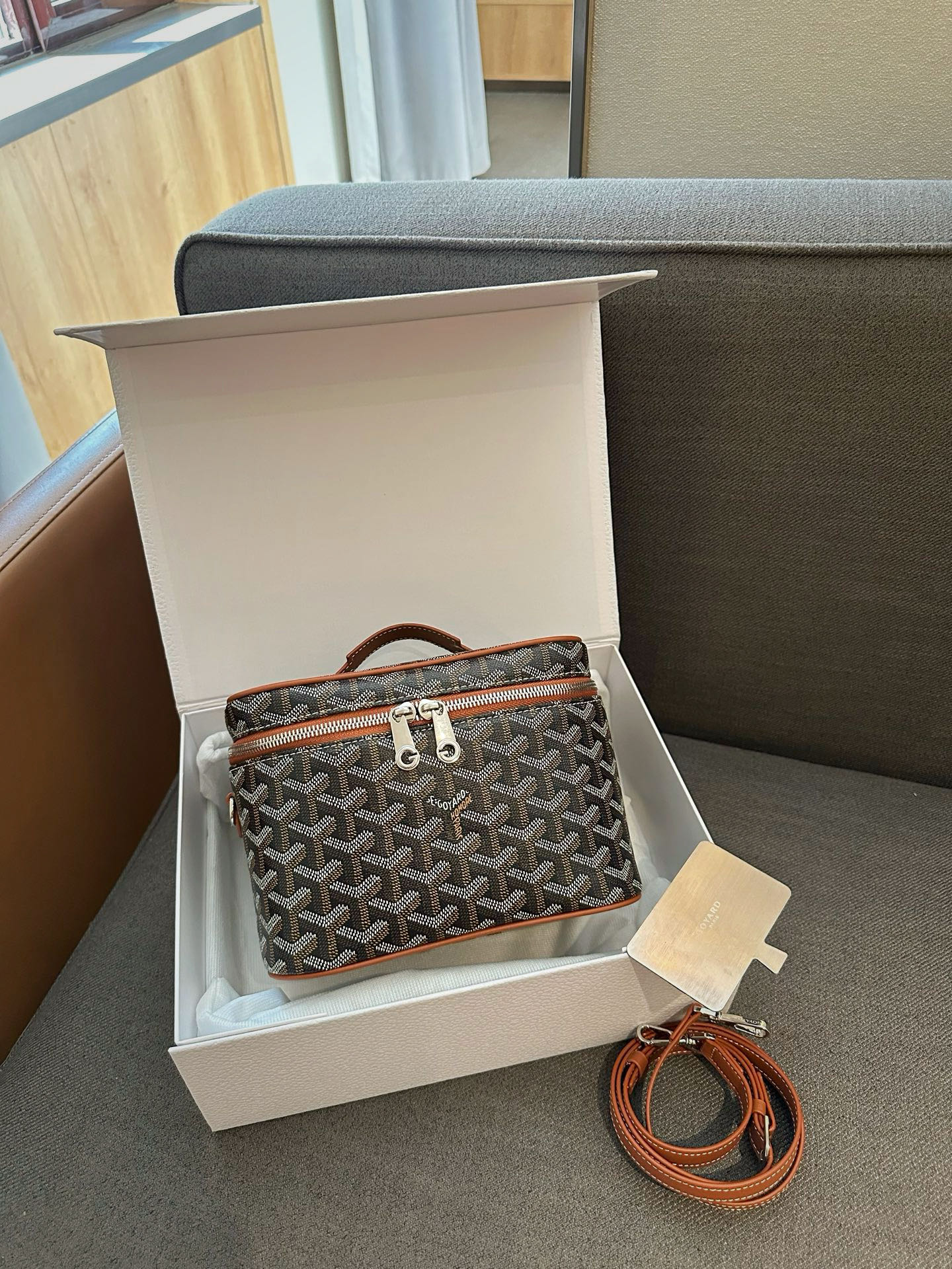 Cheap Goyard AAA quality Bags in 231081, $90 USD- [IB231081] - Replica Goyard AAA quality Bags