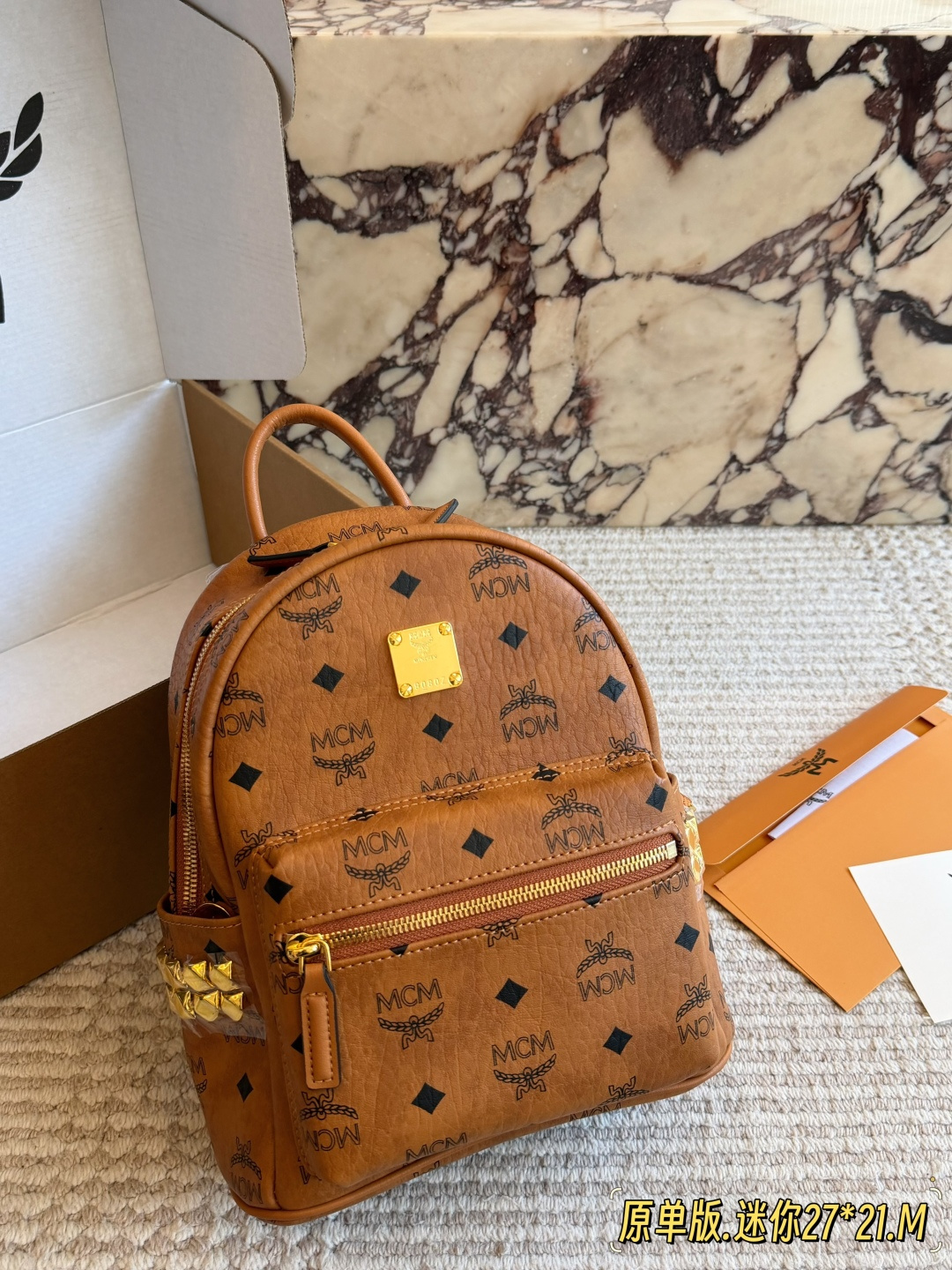 Cheap MCM BackPack in 231235, $95 USD- [IB231235] - Replica MCM BackPack