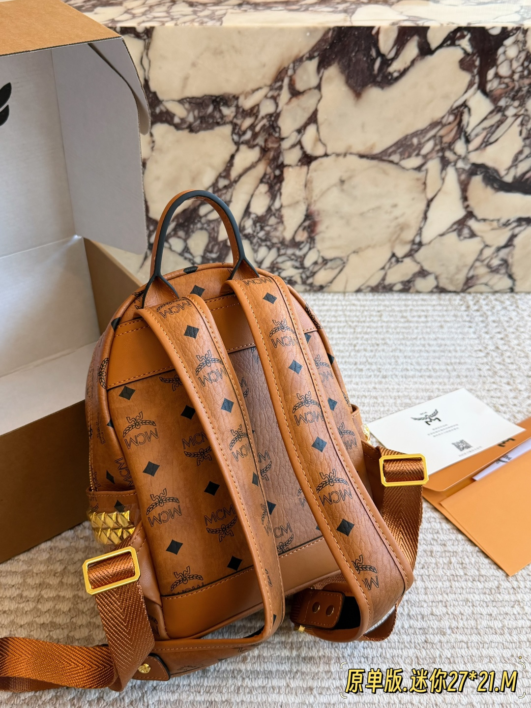 Cheap MCM BackPack in 231235, $95 USD- [IB231235] - Replica MCM BackPack