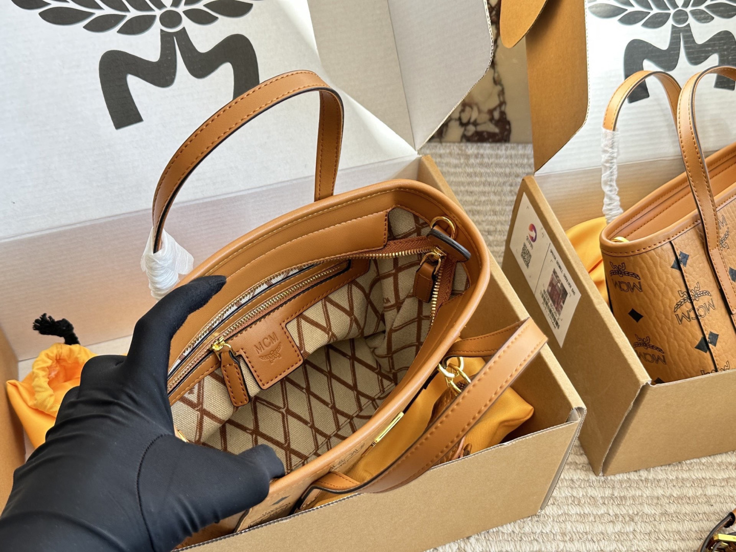 Cheap MCM aaa quality Handbags in 231236, $75 USD- [IB231236] - Replica MCM aaa quality Handbags