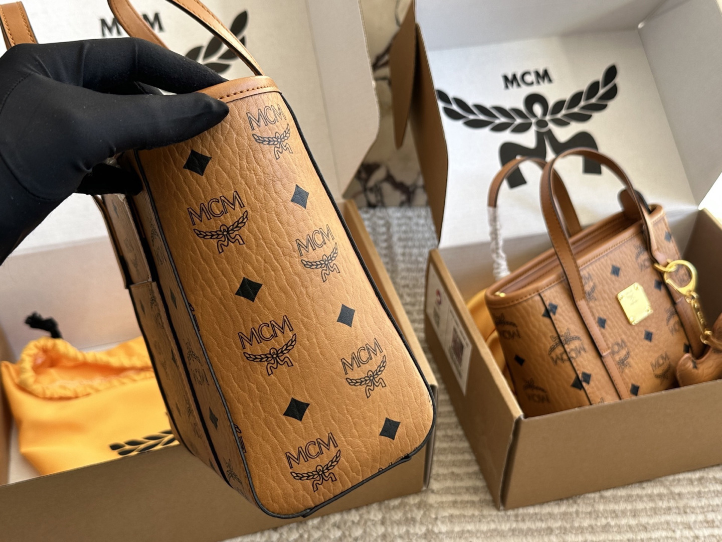 Cheap MCM aaa quality Handbags in 231236, $75 USD- [IB231236] - Replica MCM aaa quality Handbags