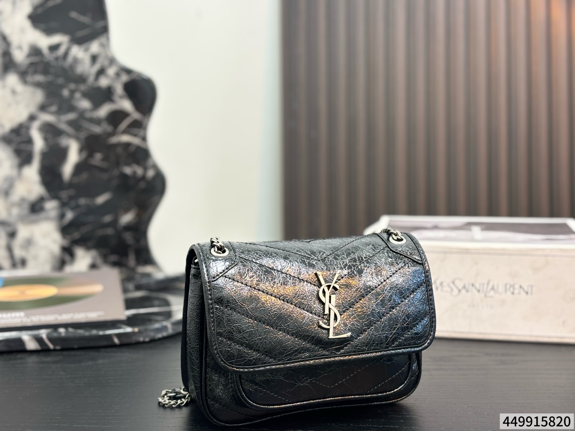 Cheap YSL AAA Quality Handbags in 231348, $110 USD- [IB231348] - Replica YSL AAA Quality Handbags