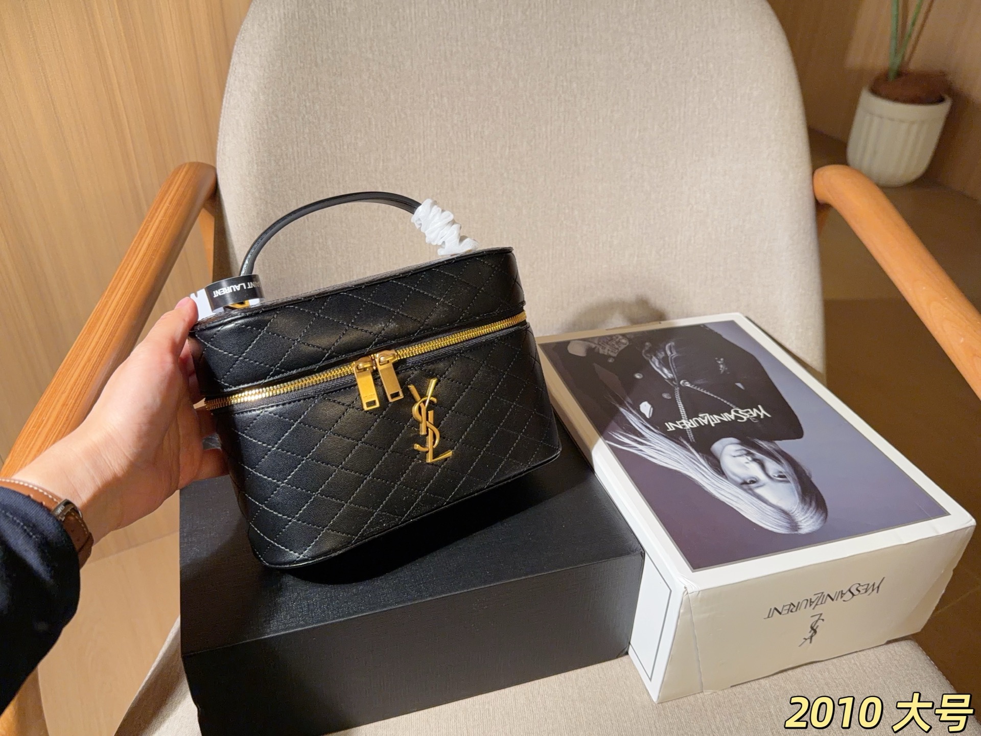 Cheap YSL AAA Quality Handbags in 231355, $90 USD- [IB231355] - Replica YSL AAA Quality Handbags