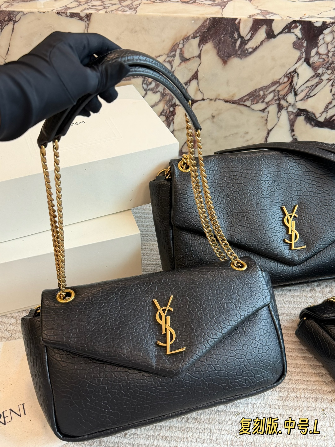 Cheap YSL AAA Quality Handbags in 231364, $90 USD- [IB231364] - Replica YSL AAA Quality Handbags