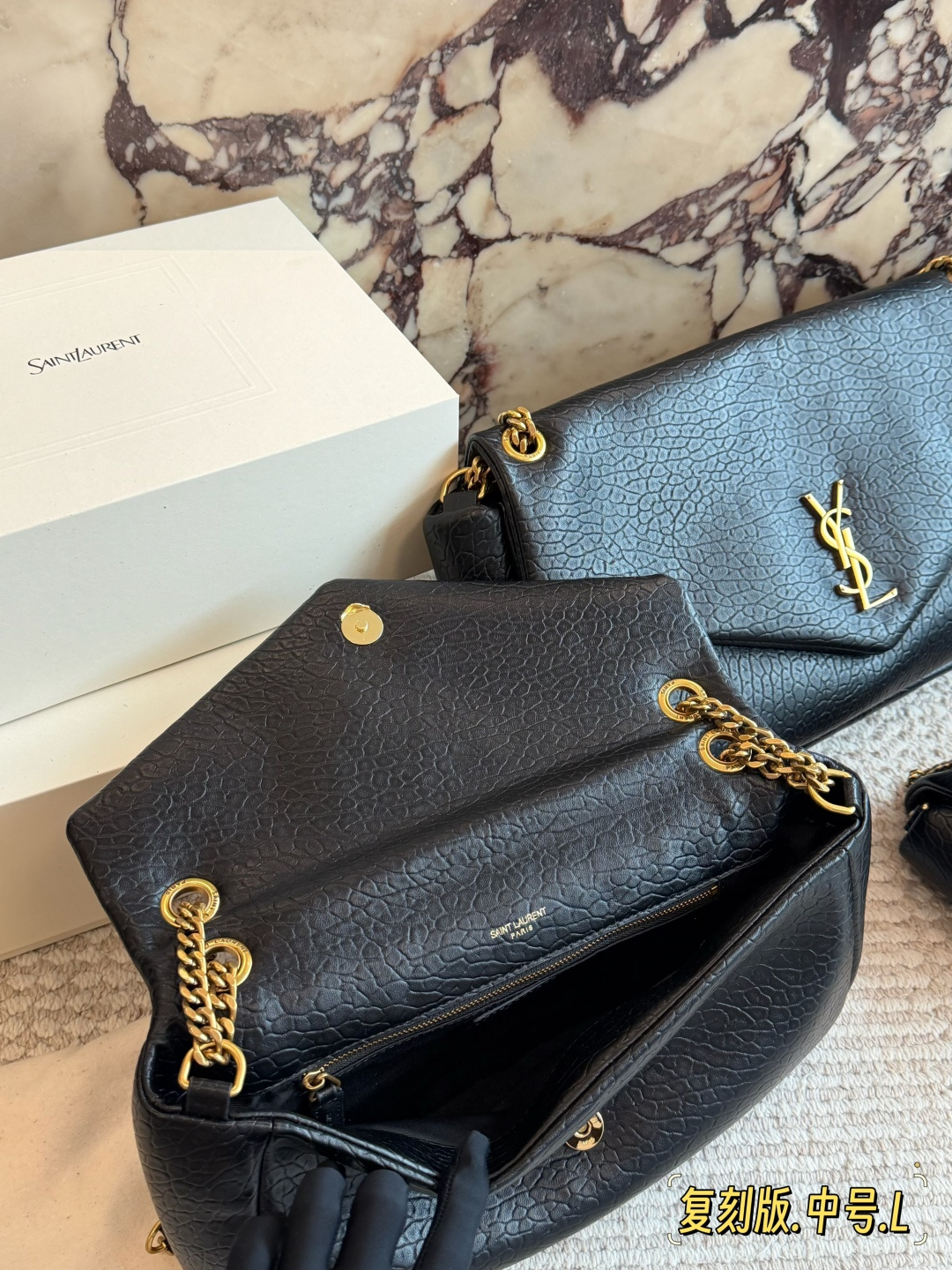 Cheap YSL AAA Quality Handbags in 231364, $90 USD- [IB231364] - Replica YSL AAA Quality Handbags