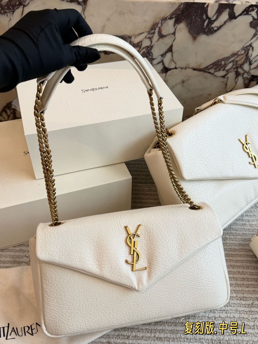 Cheap YSL AAA Quality Handbags in 231365, $90 USD- [IB231365] - Replica YSL AAA Quality Handbags