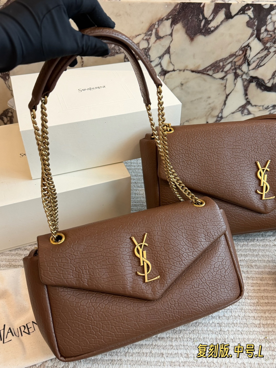 Cheap YSL AAA Quality Handbags in 231366, $90 USD- [IB231366] - Replica YSL AAA Quality Handbags
