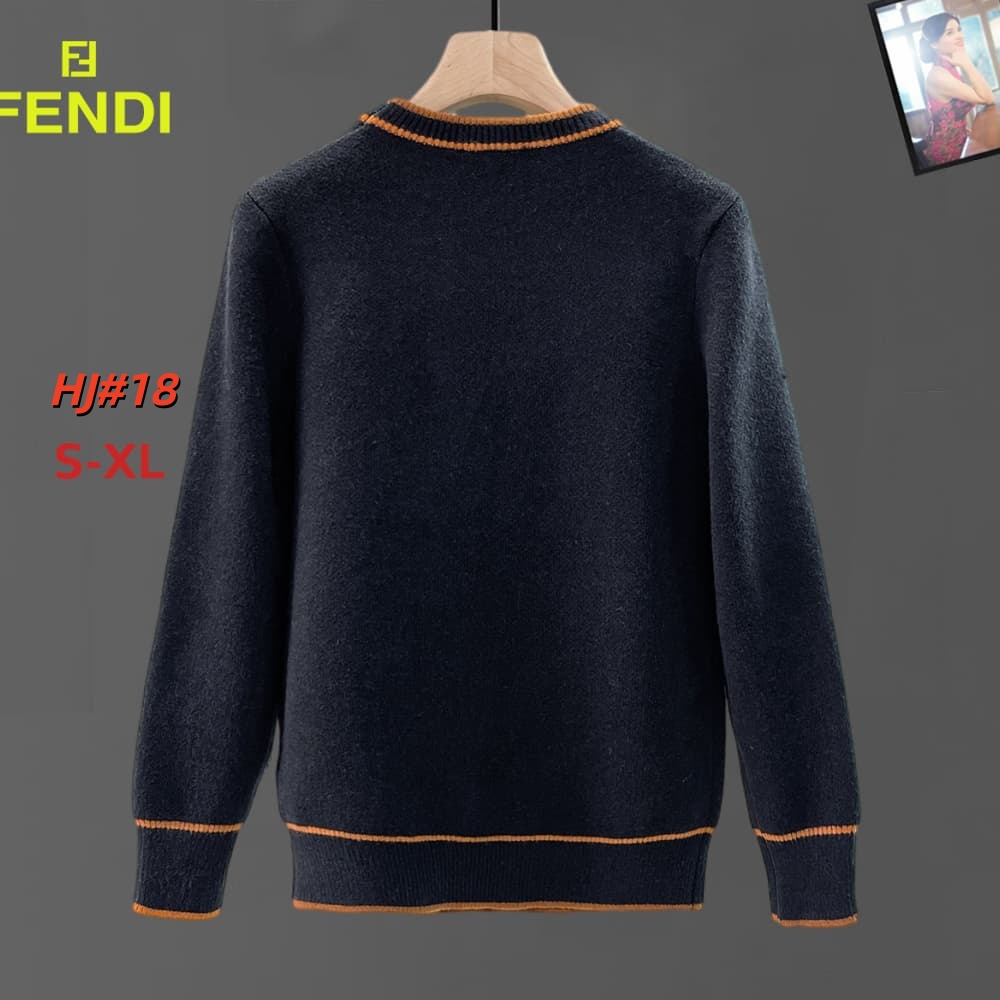 Cheap Fendi Sweaters for Men in 231444, $70 USD- [IB231444] - Replica Fendi Sweaters for Men