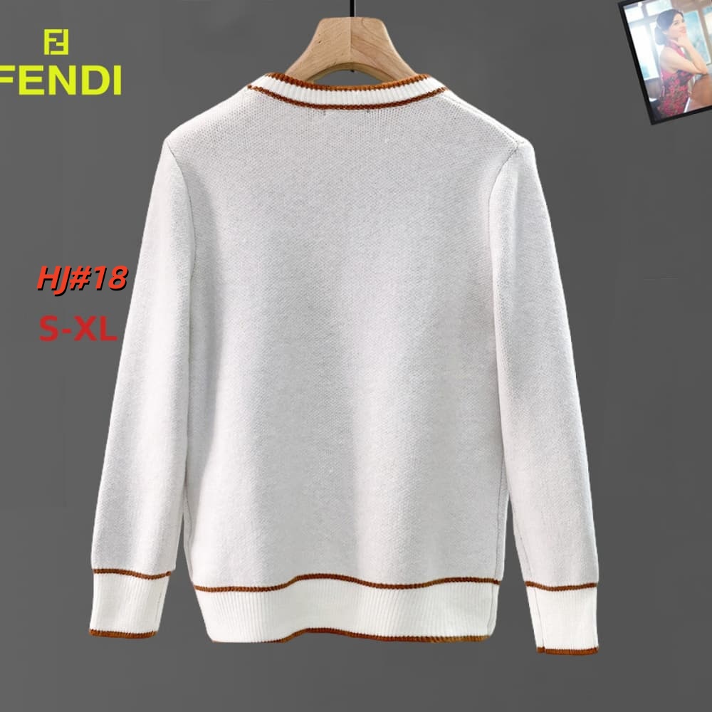 Cheap Fendi Sweaters for Men in 231445, $70 USD- [IB231445] - Replica Fendi Sweaters for Men