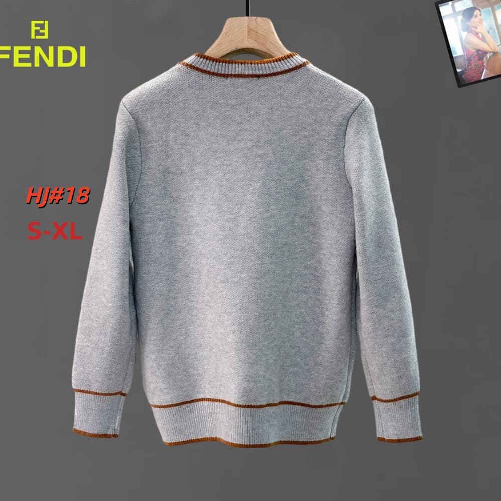 Cheap Fendi Sweaters for Men in 231446, $70 USD- [IB231446] - Replica Fendi Sweaters for Men