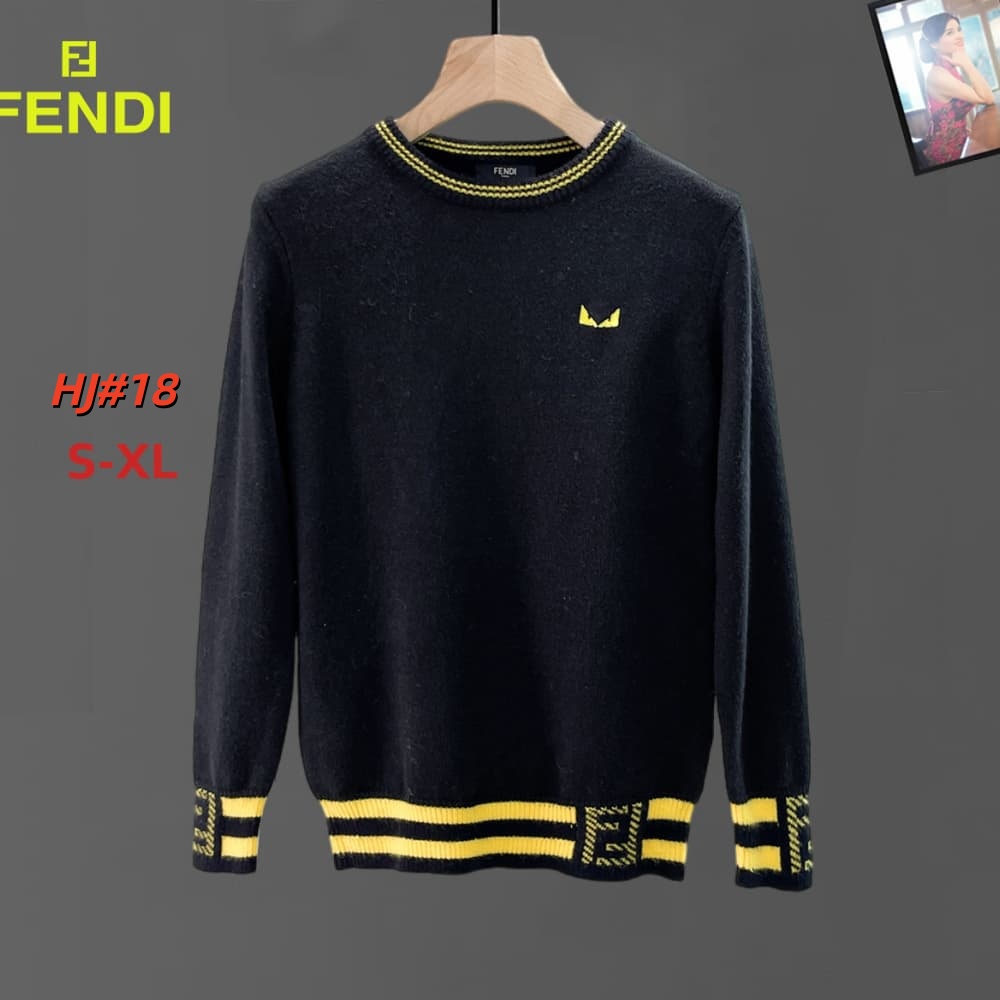 Cheap Fendi Sweaters for Men in 231447, $70 USD- [IB231447] - Replica Fendi Sweaters for Men