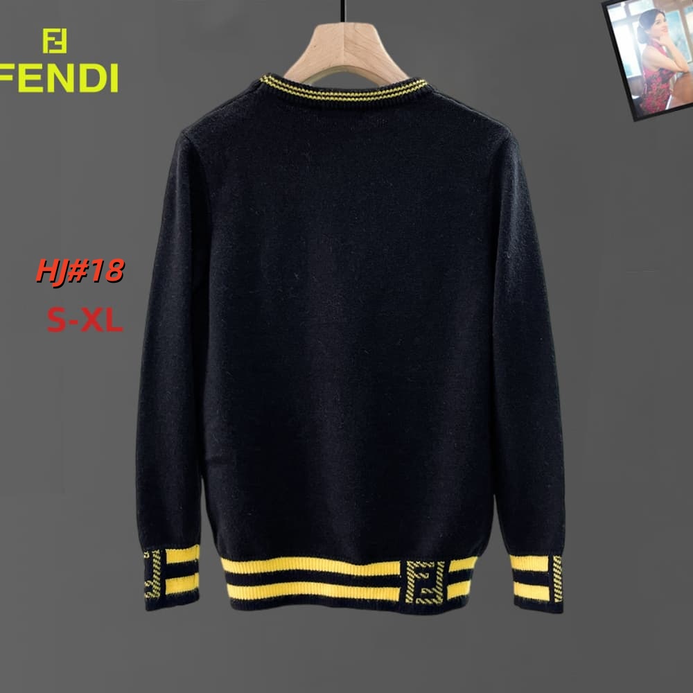 Cheap Fendi Sweaters for Men in 231447, $70 USD- [IB231447] - Replica Fendi Sweaters for Men