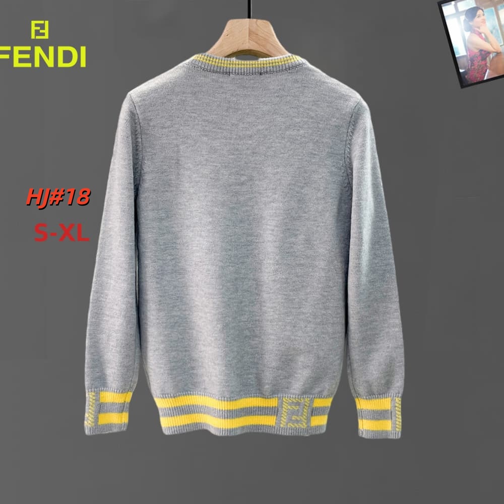 Cheap Fendi Sweaters for Men in 231448, $70 USD- [IB231448] - Replica Fendi Sweaters for Men