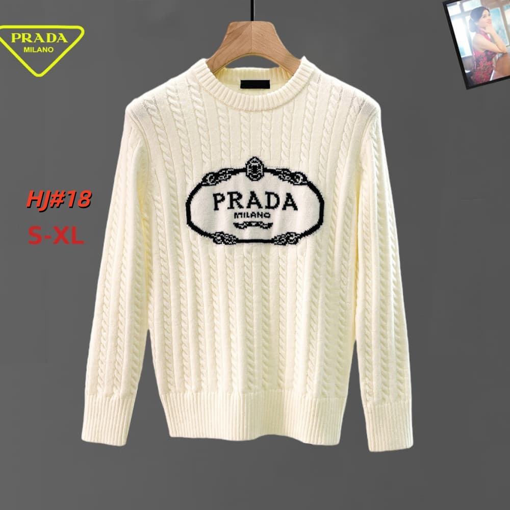 Cheap Prado Sweaters for Men in 231454, $70 USD- [IB231454] - Replica Prado Sweaters for Men