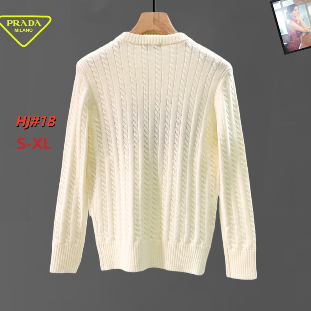 Cheap Prado Sweaters for Men in 231454, $70 USD- [IB231454] - Replica Prado Sweaters for Men