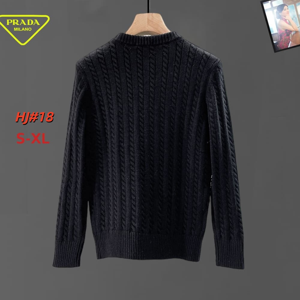 Cheap Prado Sweaters for Men in 231455, $70 USD- [IB231455] - Replica Prado Sweaters for Men