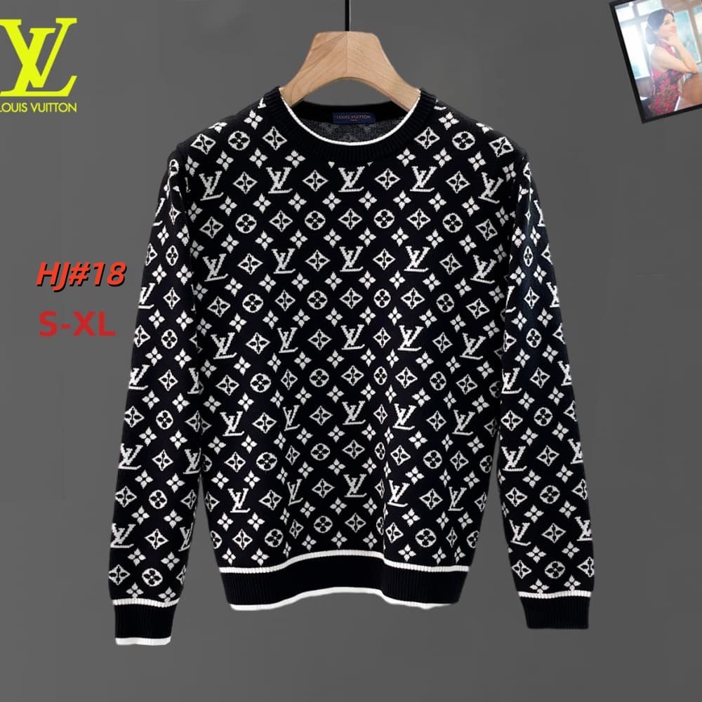 Cheap Louis Vuitton  Sweaters for Men in 231459, $70 USD- [IB231459] - Replica Louis Vuitton  Sweaters for Men