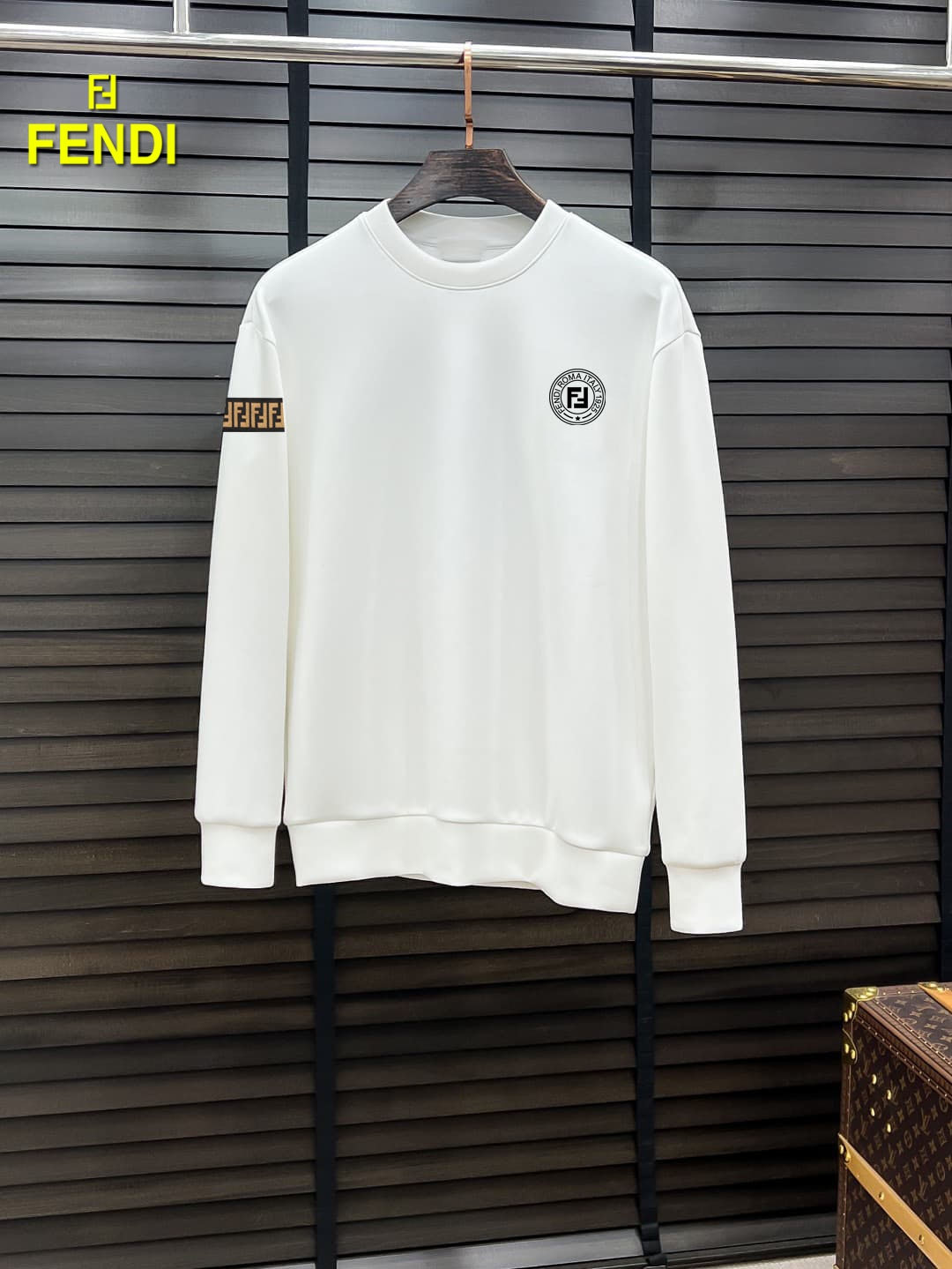 Cheap Fendi Hoodies for Men in 231475, $40 USD- [IB231475] - Replica Fendi Hoodies for Men