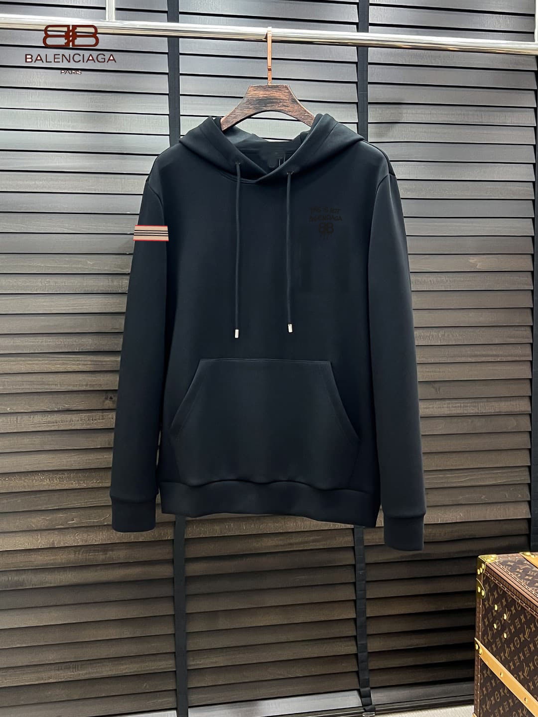 Cheap Balenciaga Hoodies for Men in 231478, $40 USD- [IB231478] - Replica Balenciaga Hoodies for Men