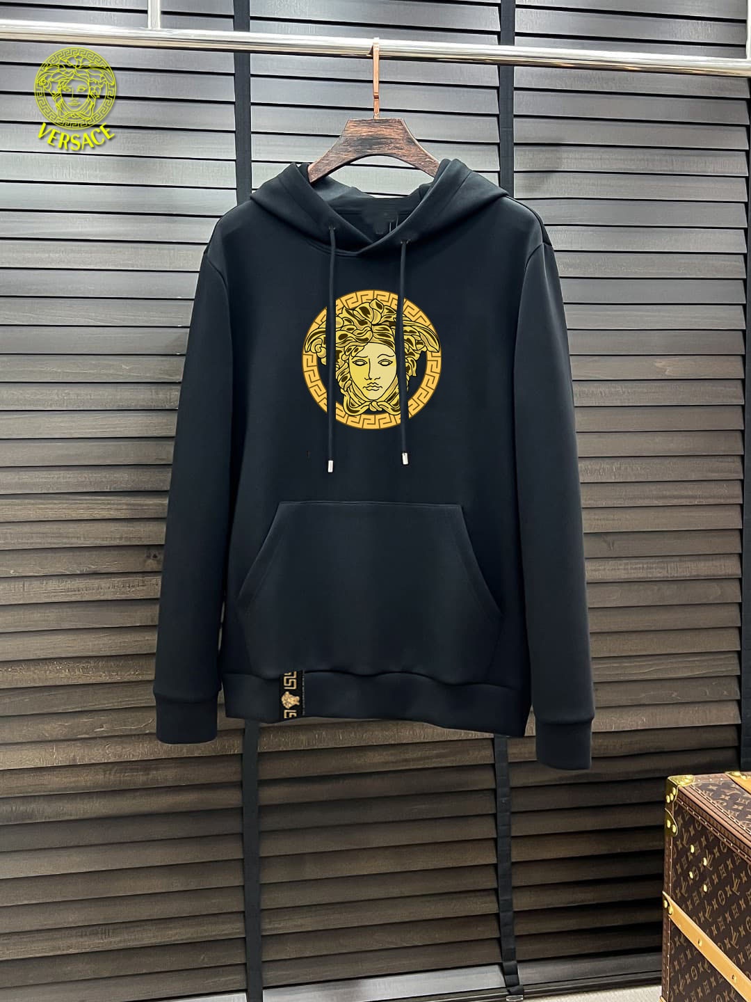 Cheap Versace Hoodies for Men in 231486, $40 USD- [IB231486] - Replica Versace Hoodies for Men