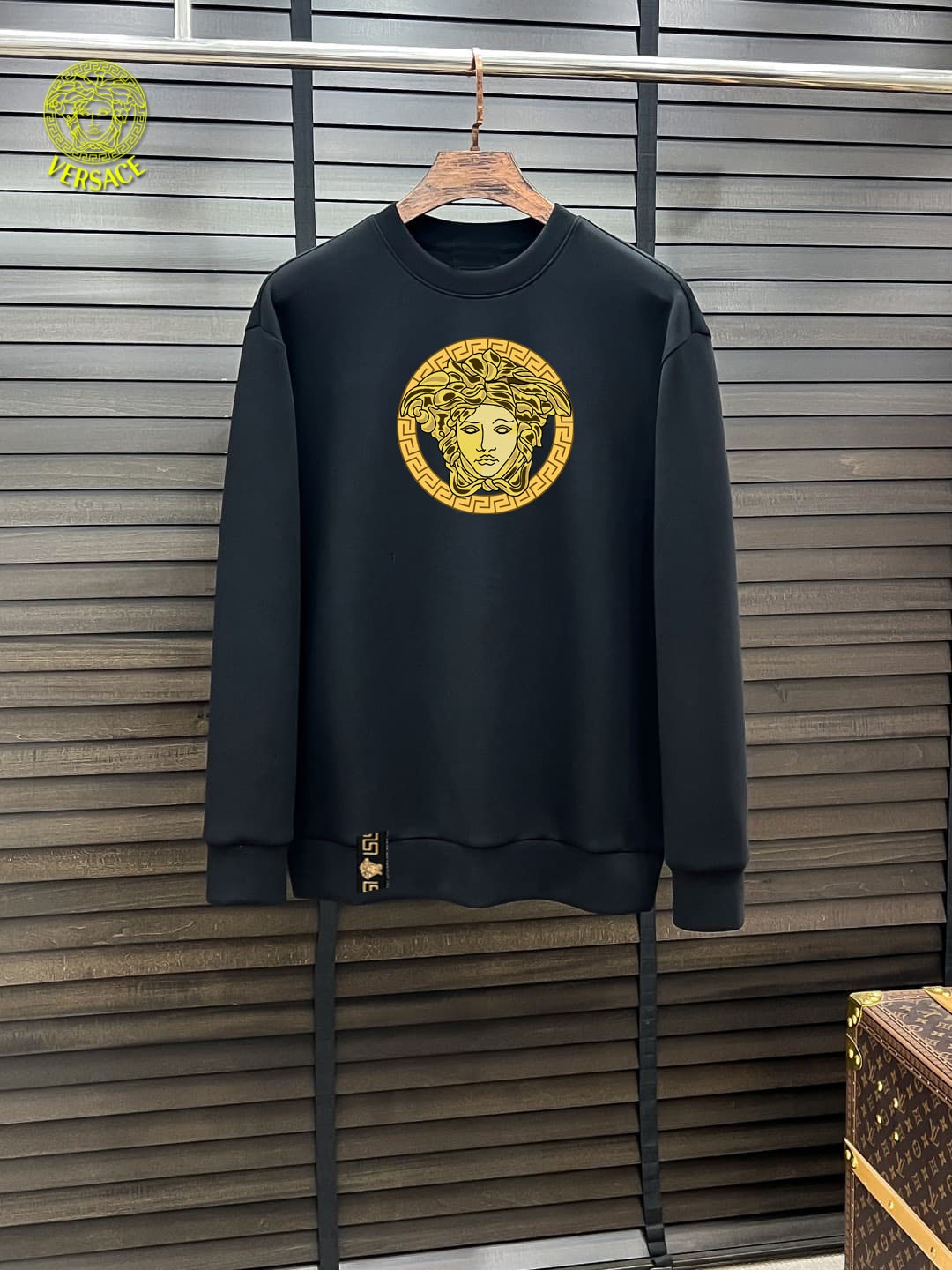 Cheap Versace Hoodies for Men in 231488, $40 USD- [IB231488] - Replica Versace Hoodies for Men