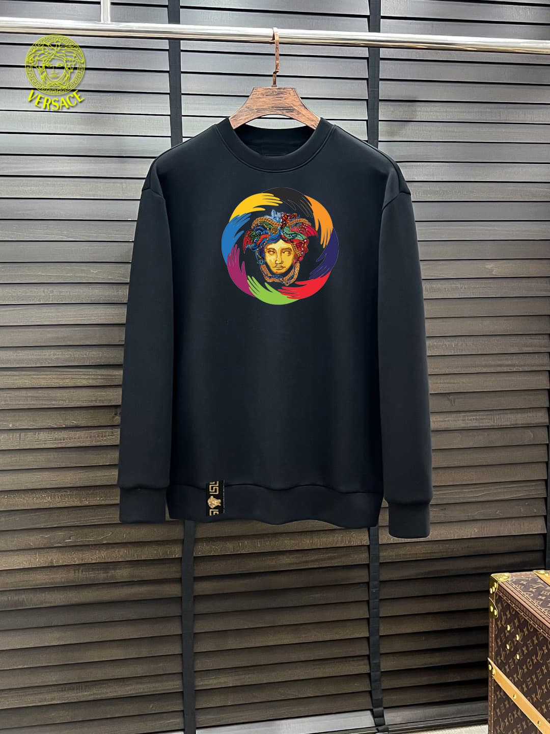 Cheap Versace Hoodies for Men in 231491, $40 USD- [IB231491] - Replica Versace Hoodies for Men