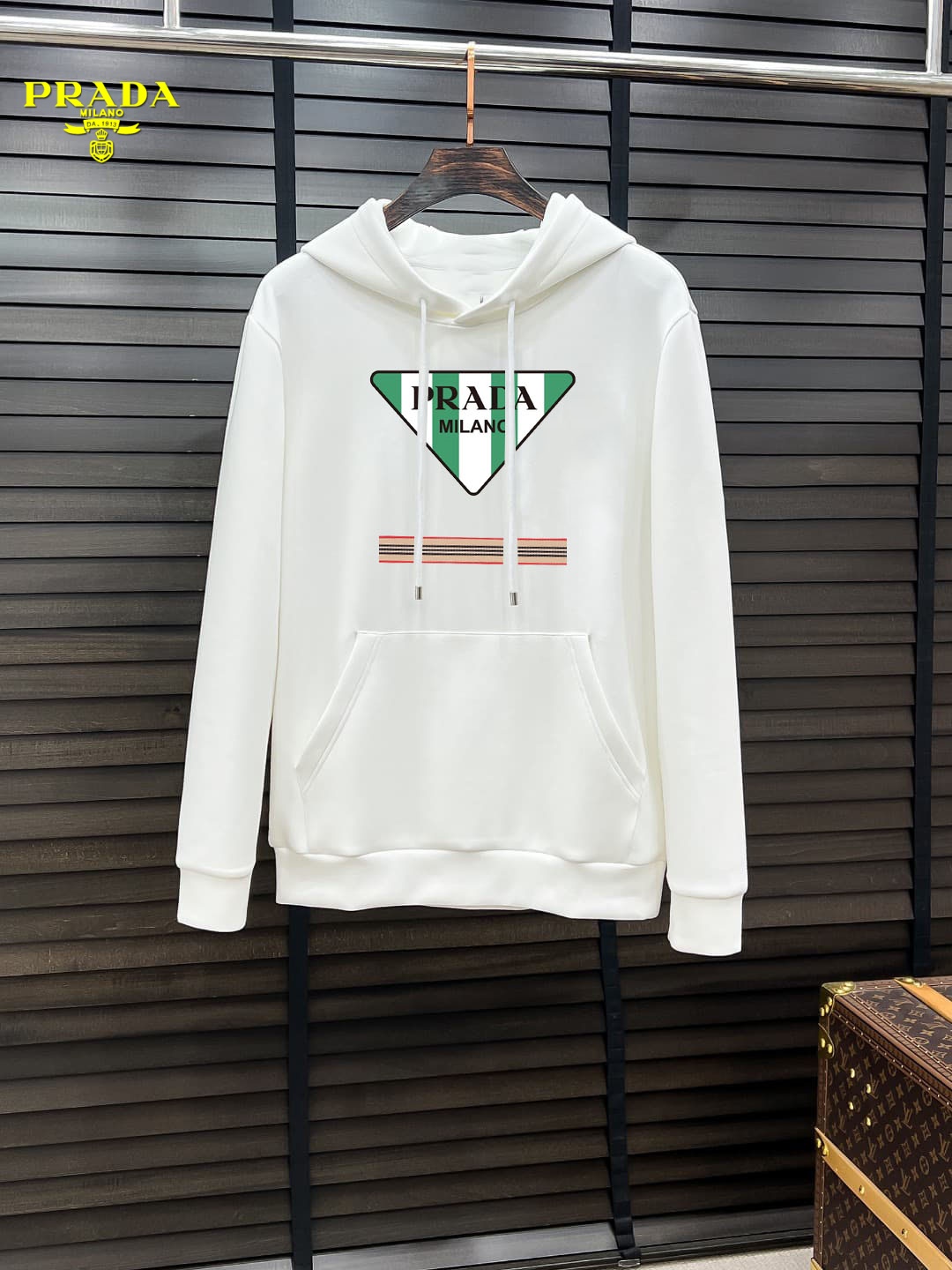Cheap Prado Hoodies in 231493, $40 USD- [IB231493] - Replica Prado Hoodies